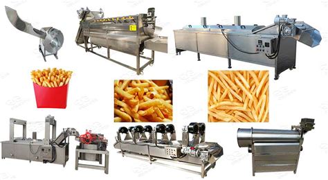how are crinkle cut fries made in a factory